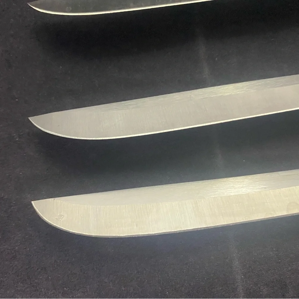 Vintage Carvel Hall Steak Knives Set of 5 Made In USA Stainless Heavy